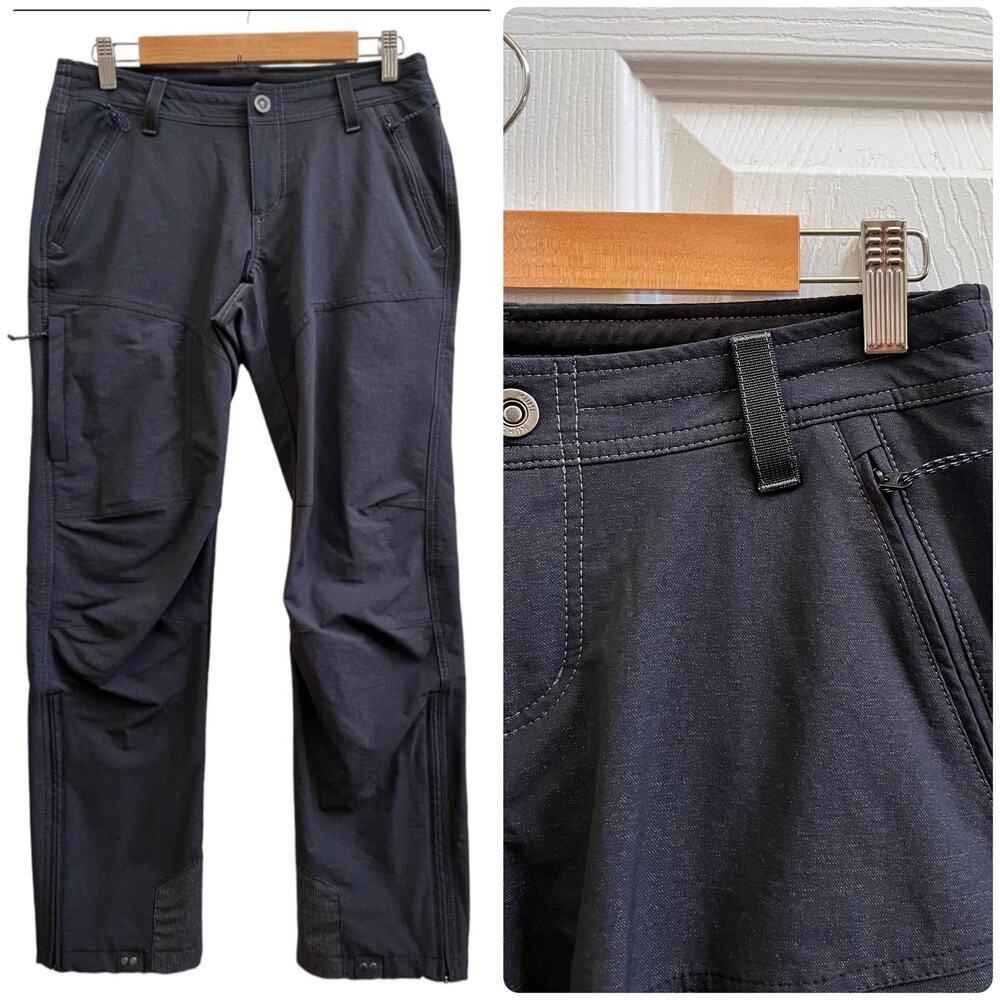 Kuhl Klash Women’s Outdoor Hiking Softshell Pant Size 8 Short 29 Inch Inseam